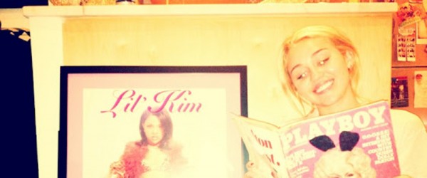 Miley Cyrus Tweets Picture of Lil Kim’s ‘Hard Core’ Poster