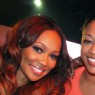 Trina Attends Monica�s Album Release Party In Coral-Colored Outfit At Club Liv In Miami