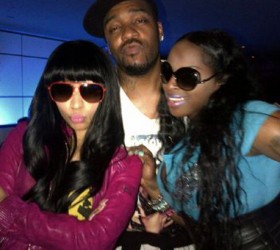 Nicki Minaj Parties With Foxy Brown