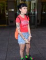 Celebrity Sightings In New York City - August 13, 2012